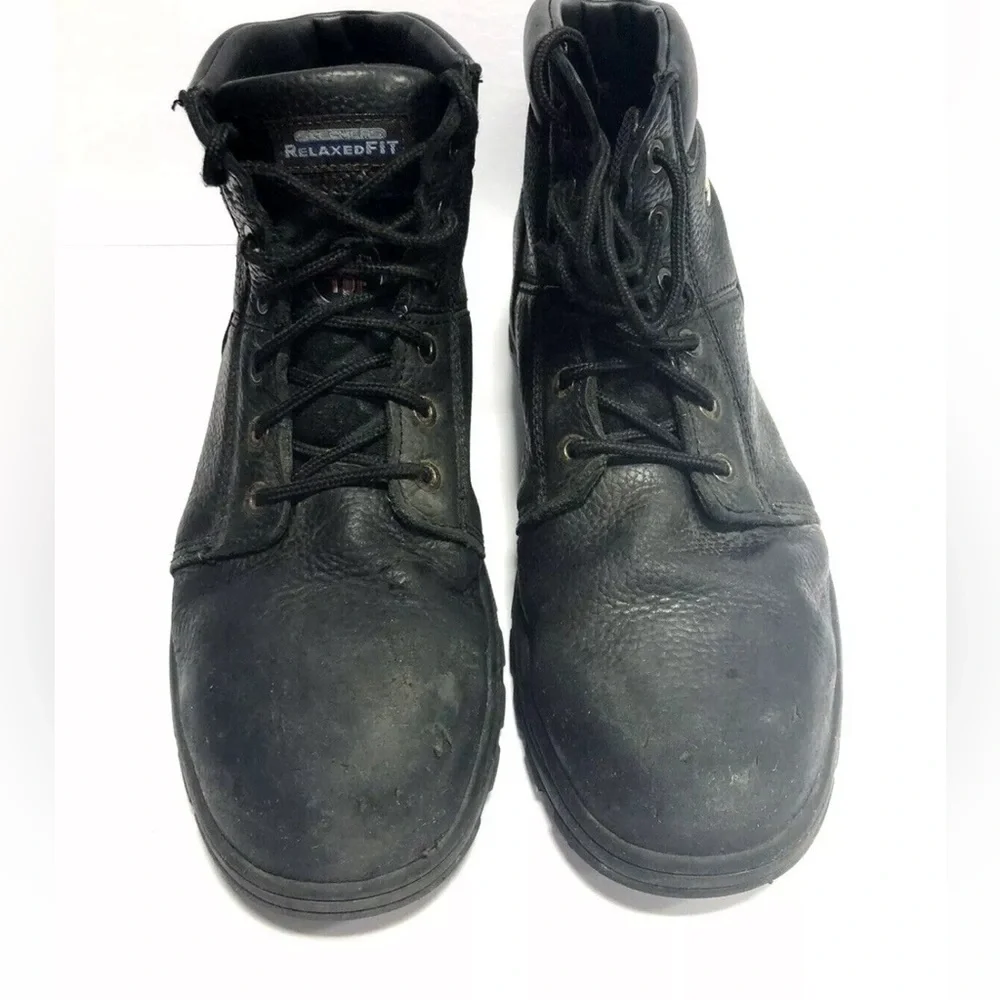 Timberland Pro Men’s Pit Boss Steel Toe Work Boots Black, Size 11.5 M.